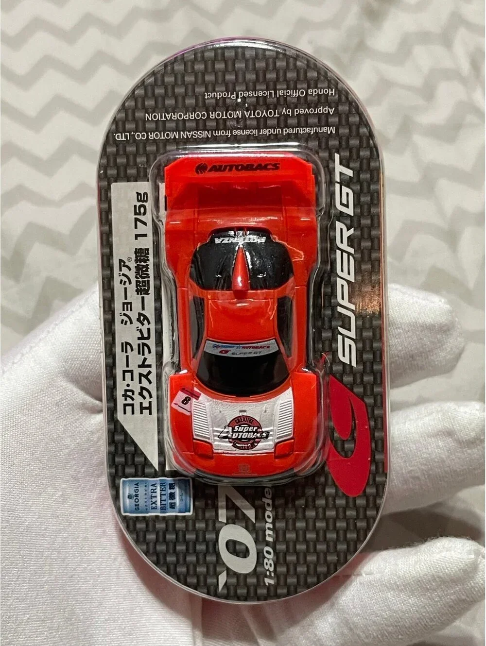 Honda NSX Autobacs Diecast 1:80 Ebbro Japan Excl Super GT